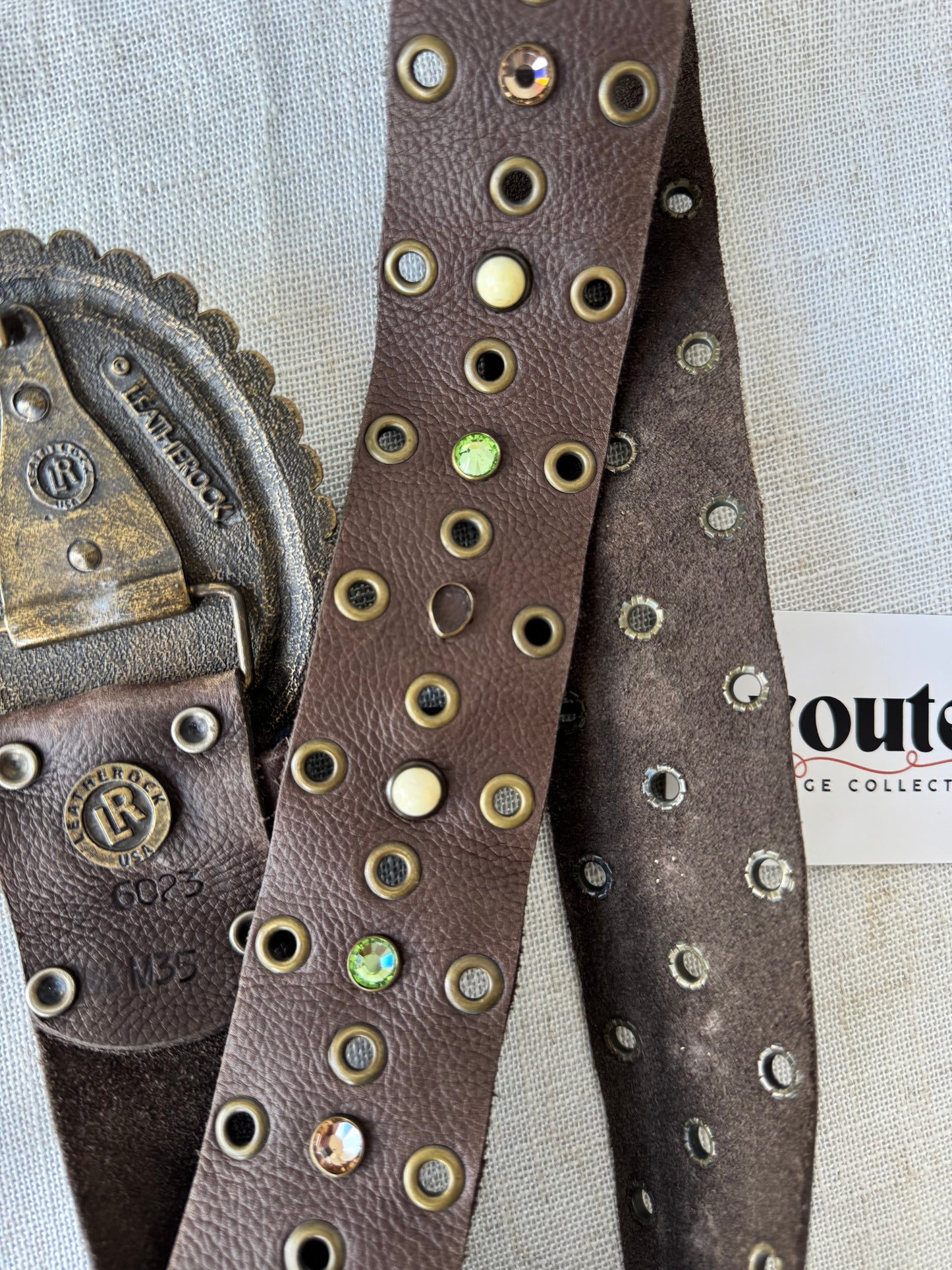 Leatherock Brown Belt