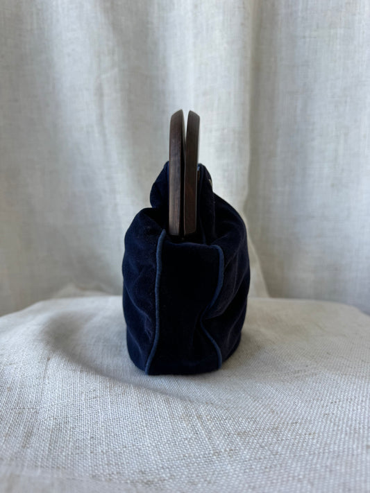Vintage Velvet Clutch