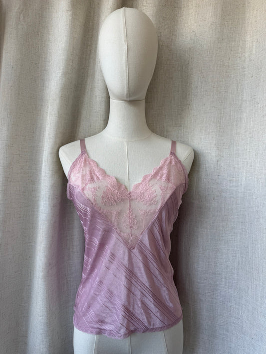 Pink Lace Cami