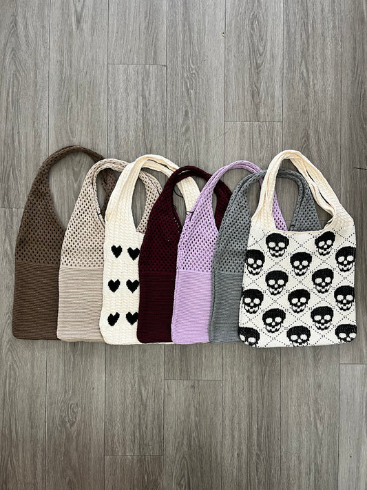 Knit tote