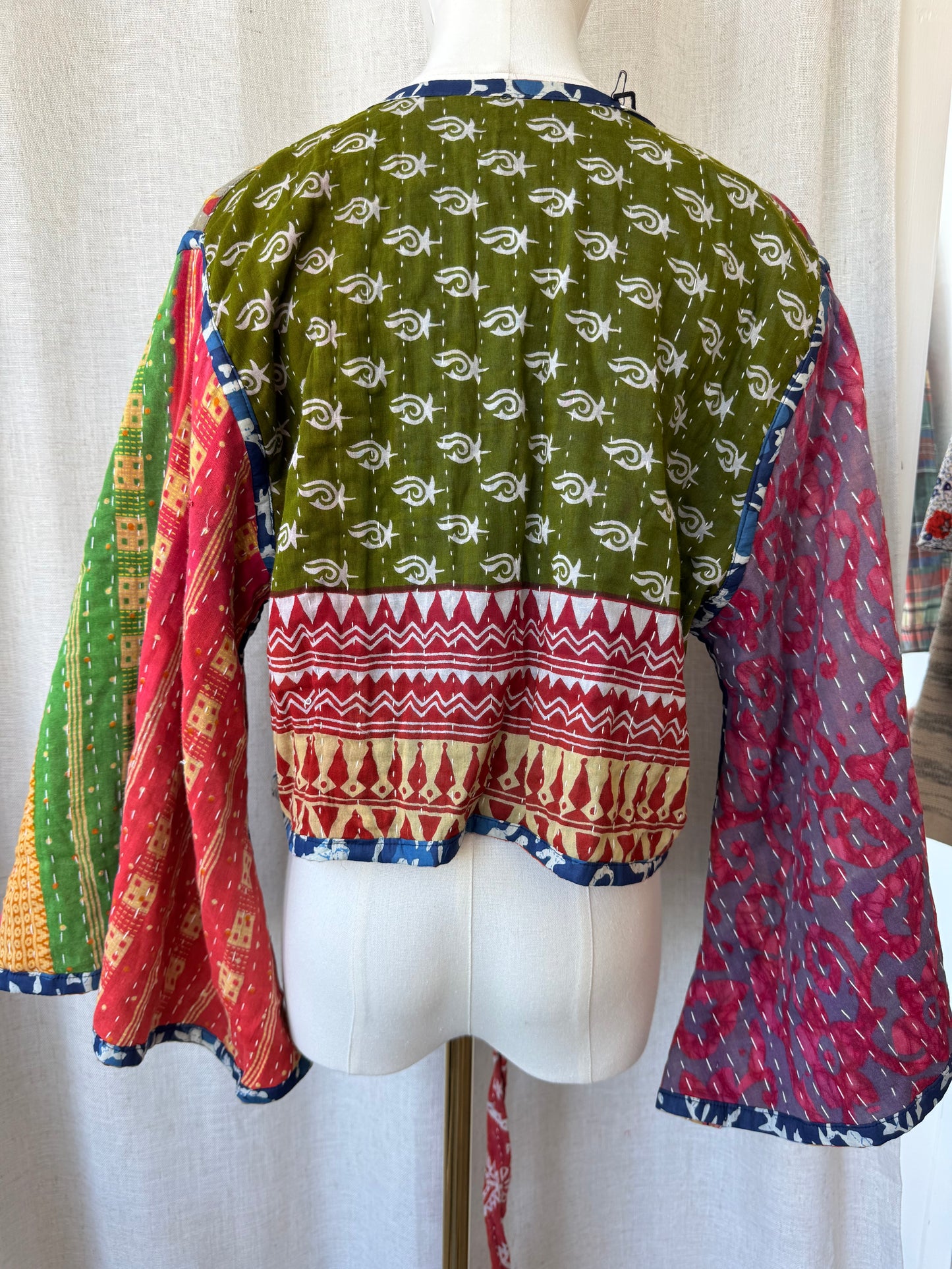 Reversible Kantha Wrap Top
