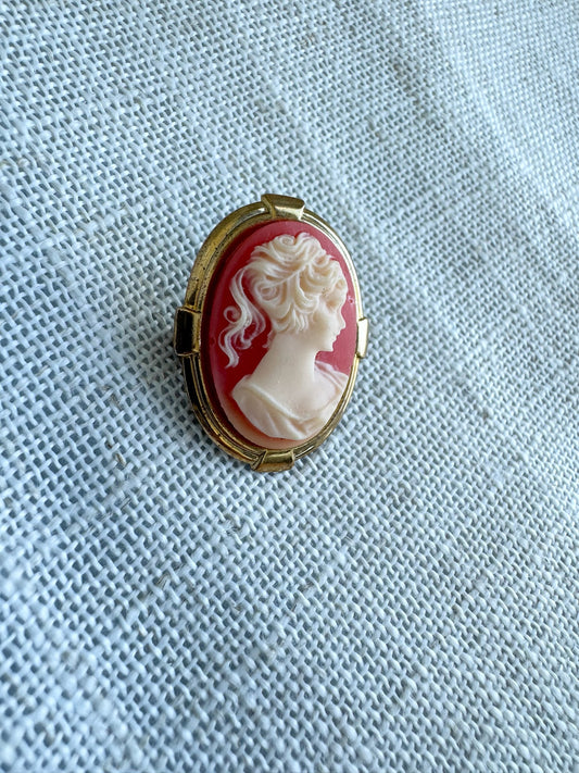 Vintage Cameo Pin