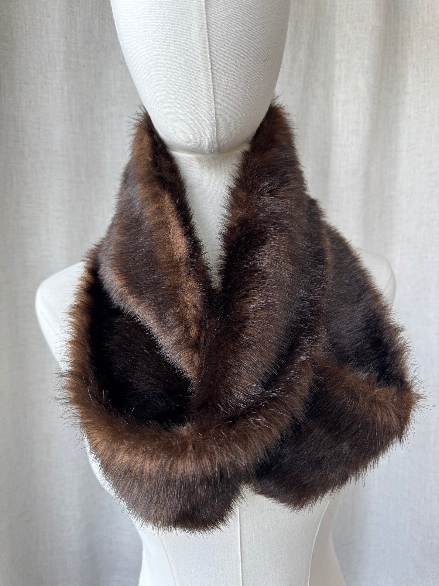 Faux Fur Infinity Scarf