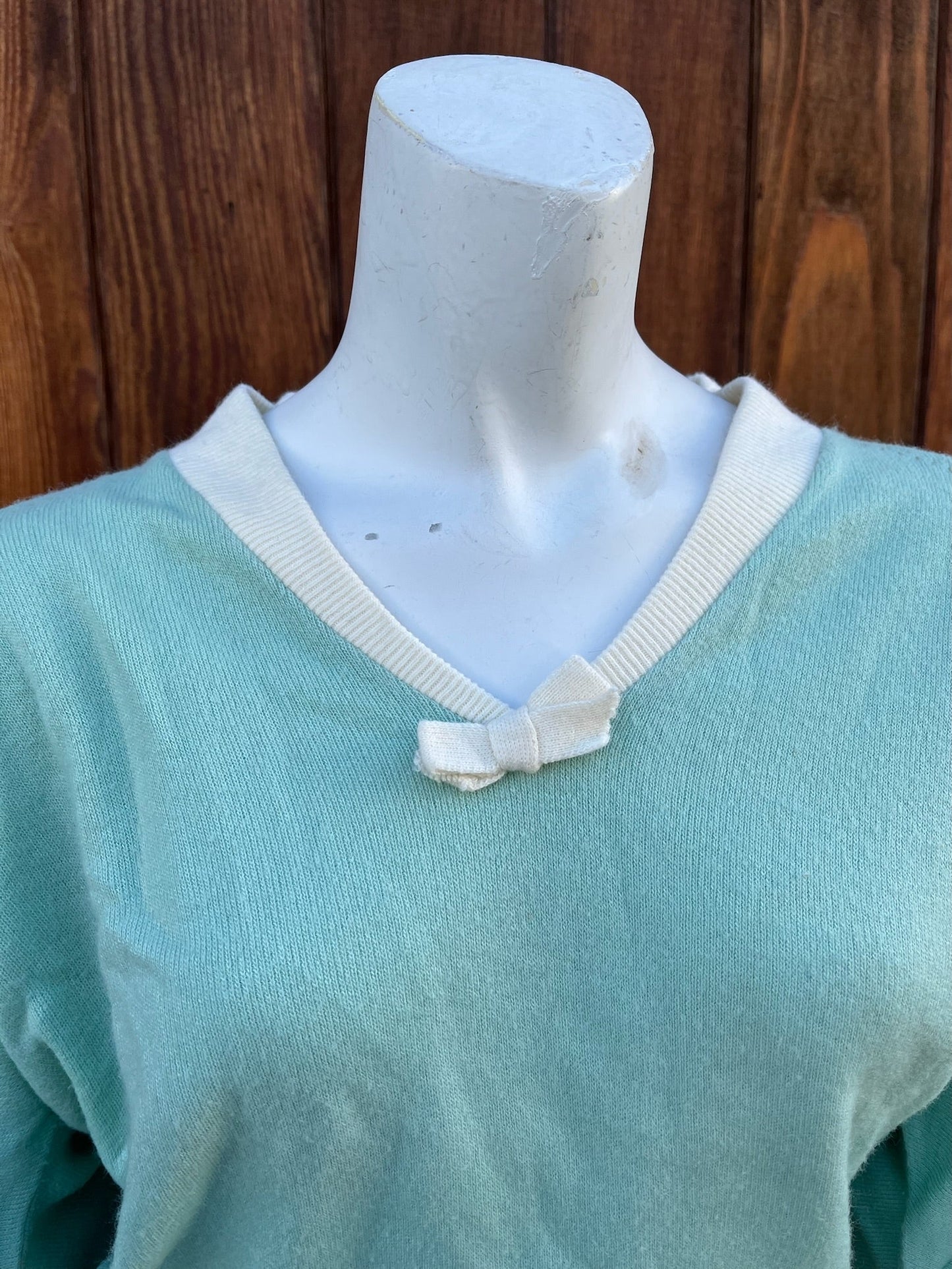 1950s Mint Green Sweater