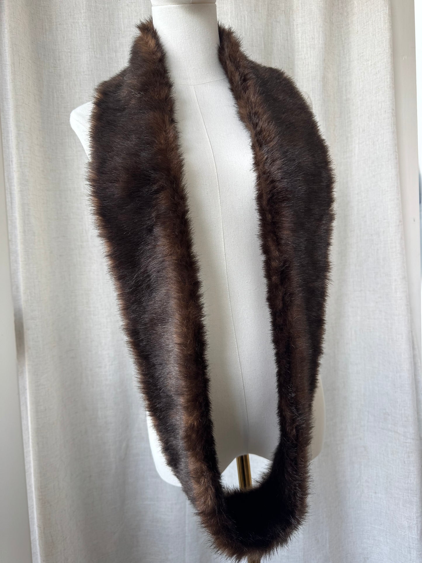 Faux Fur Infinity Scarf