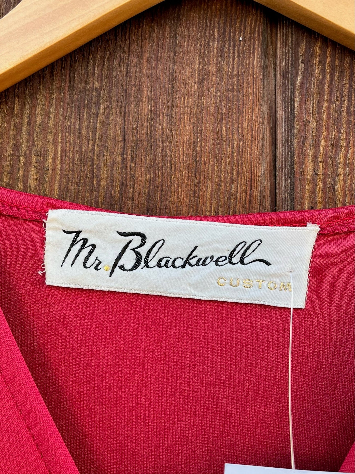 1970s Mr. Blackwell Jersey Caftan