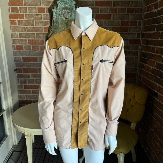 Two Tone Western Shirt