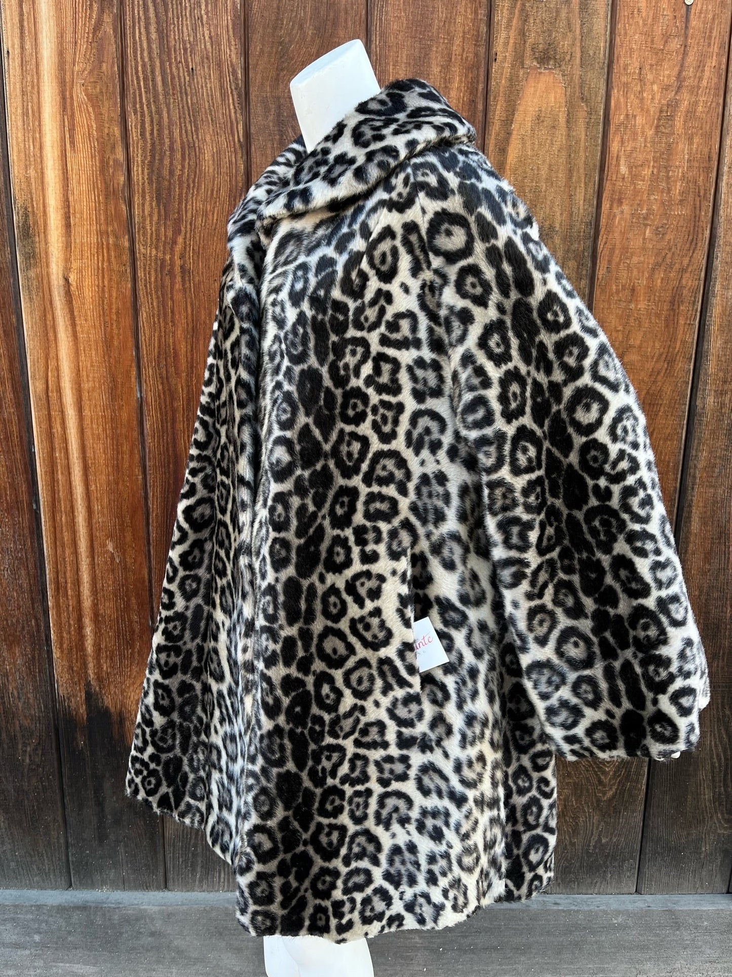 1960s Leopard Print Coat