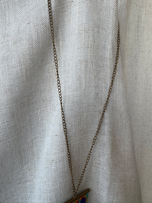 Beaded Turquoise Necklace