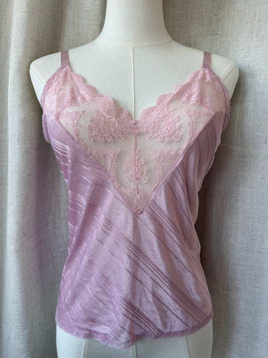 Pink Lace Cami