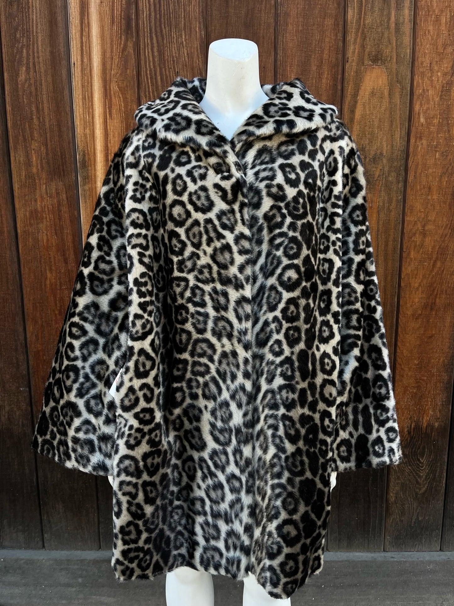 1960s Leopard Print Coat