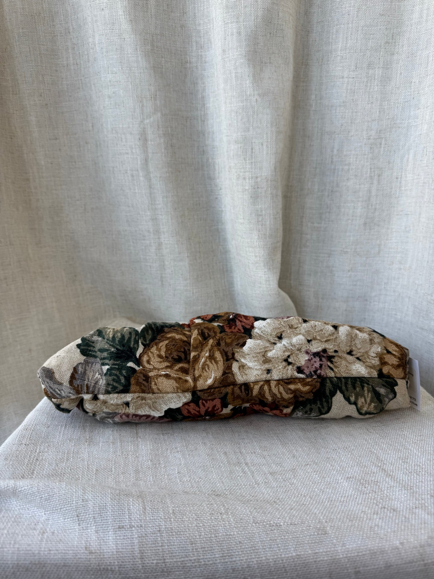 Floral Linen Clutch