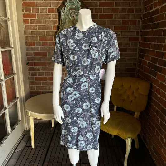 1940s Floral Dress