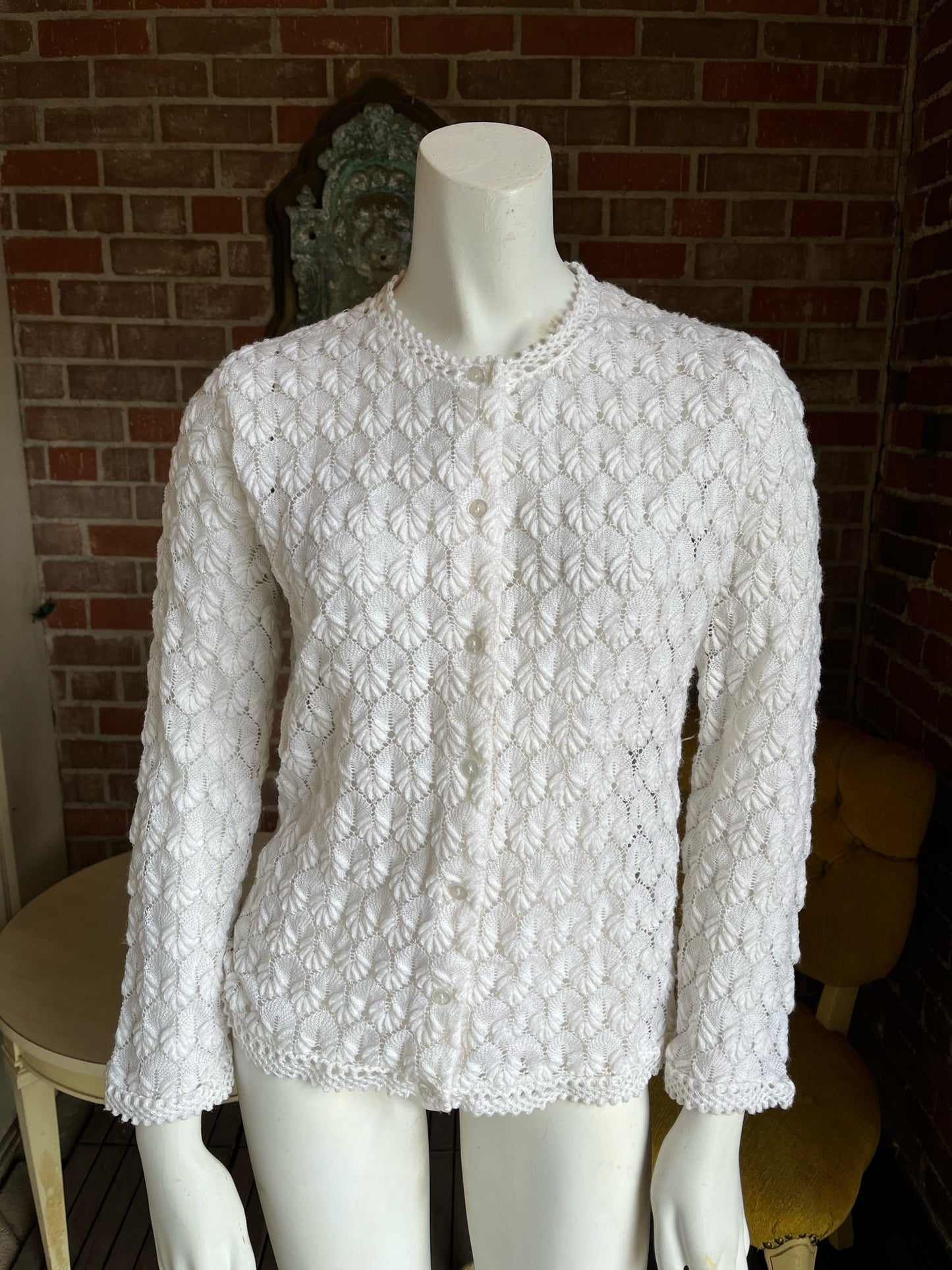 1970s Crochet Sweater