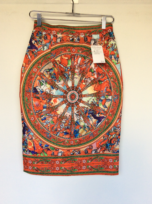 Roman stainglass skirt