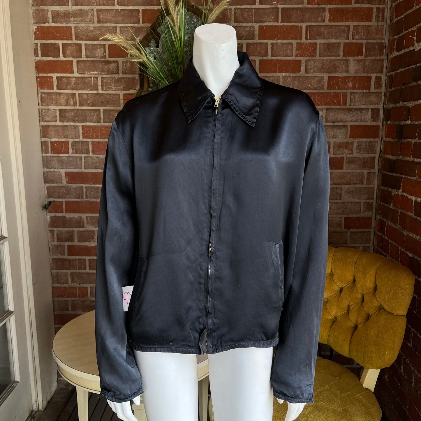 1970s Rayon Naval Tour Jacket