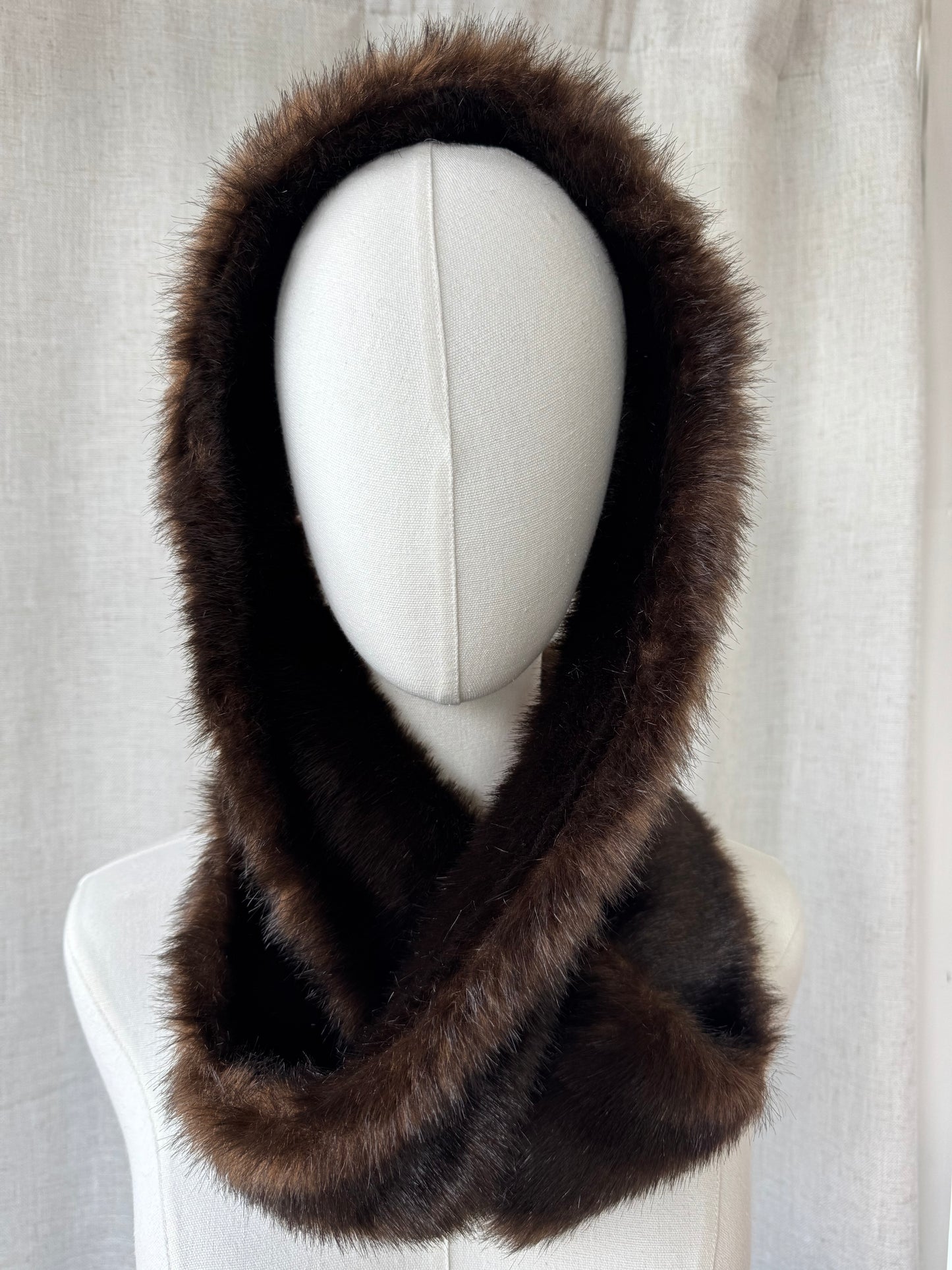 Faux Fur Infinity Scarf