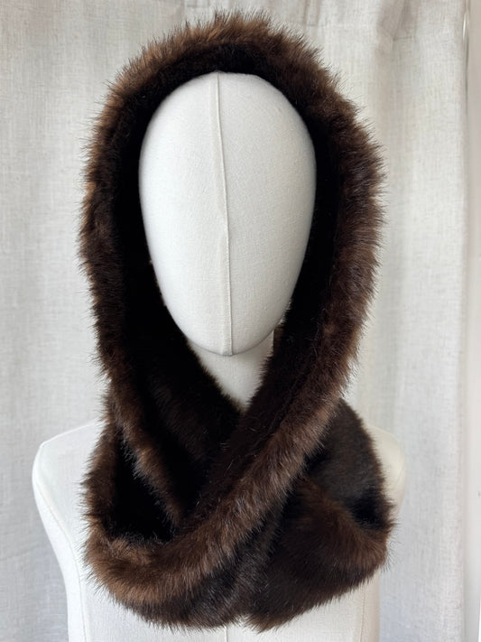 Faux Fur Infinity Scarf