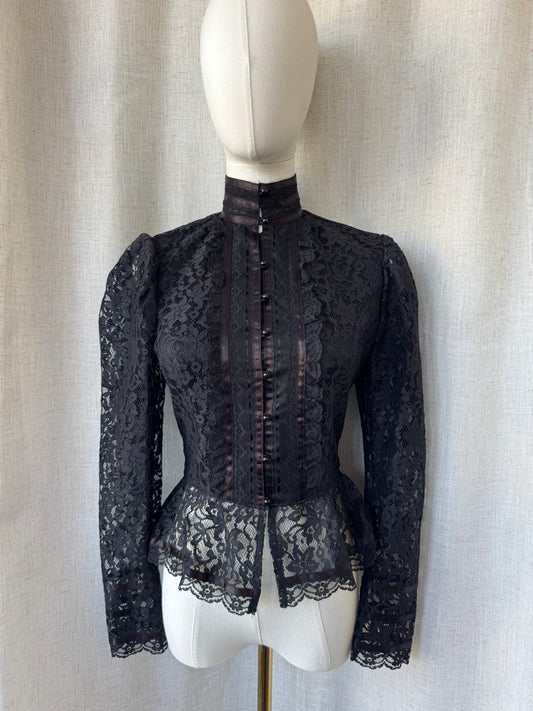 Gunne Sax Lace Top