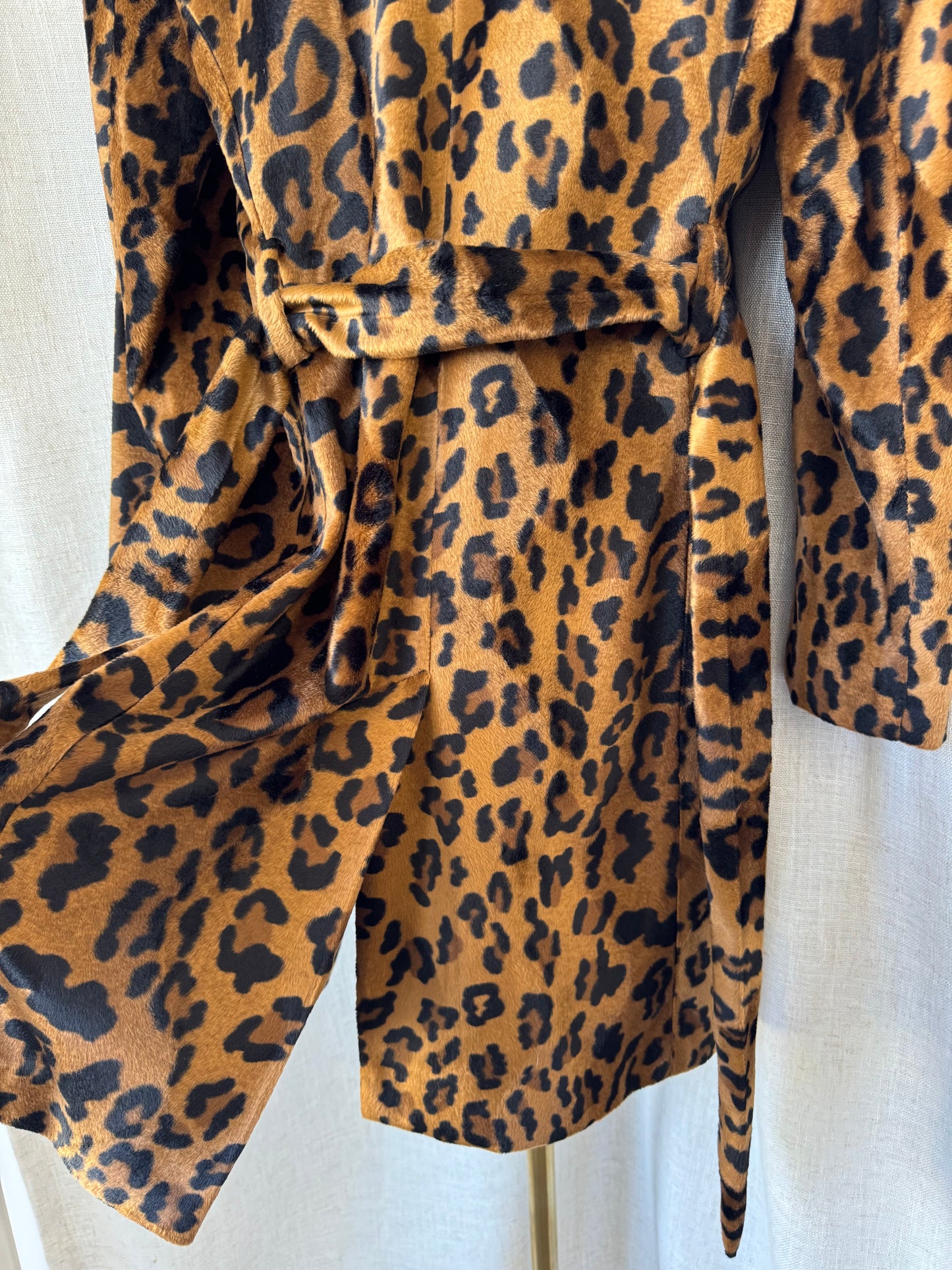Leopard Print Coat