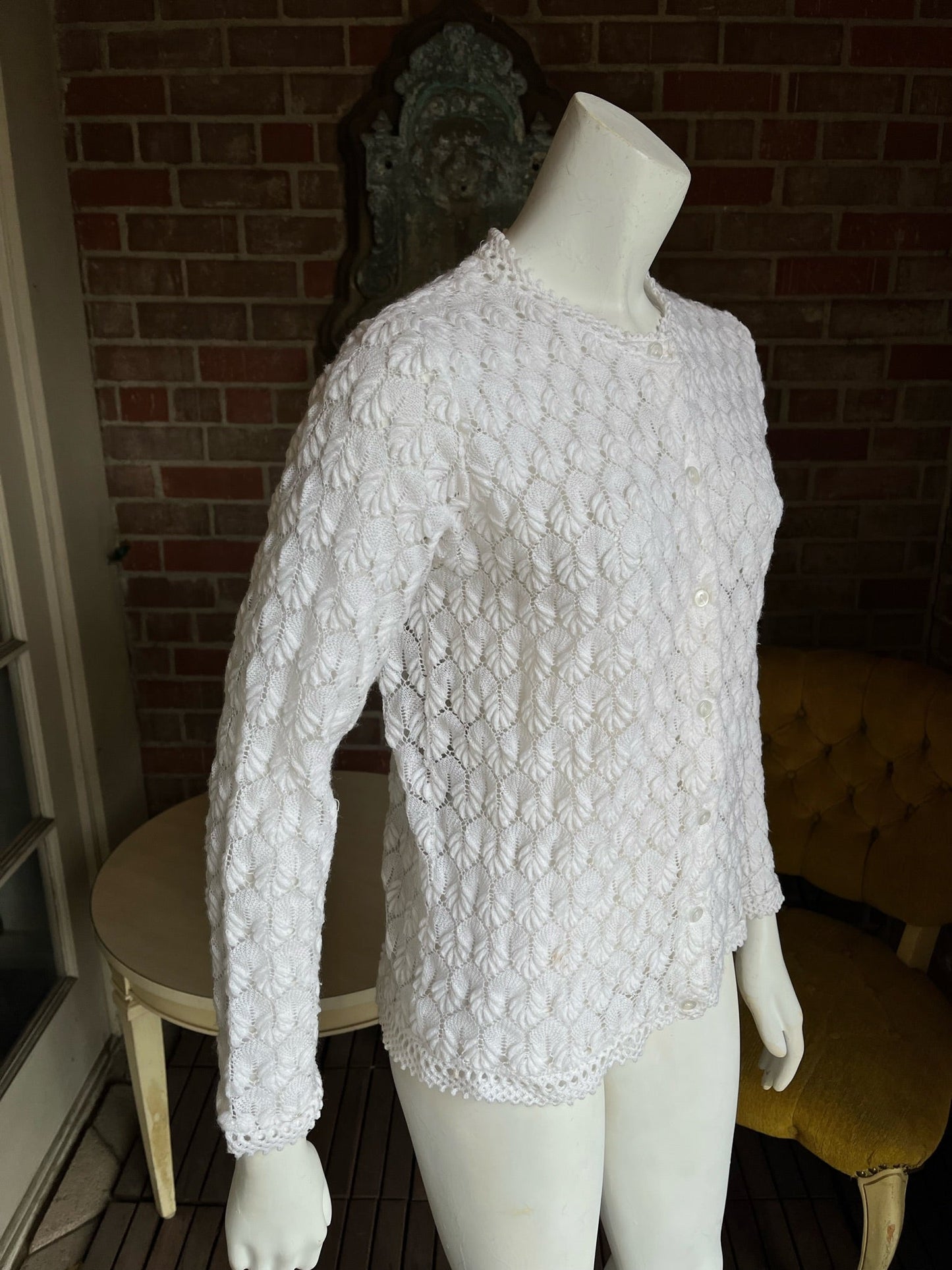 1970s Crochet Sweater