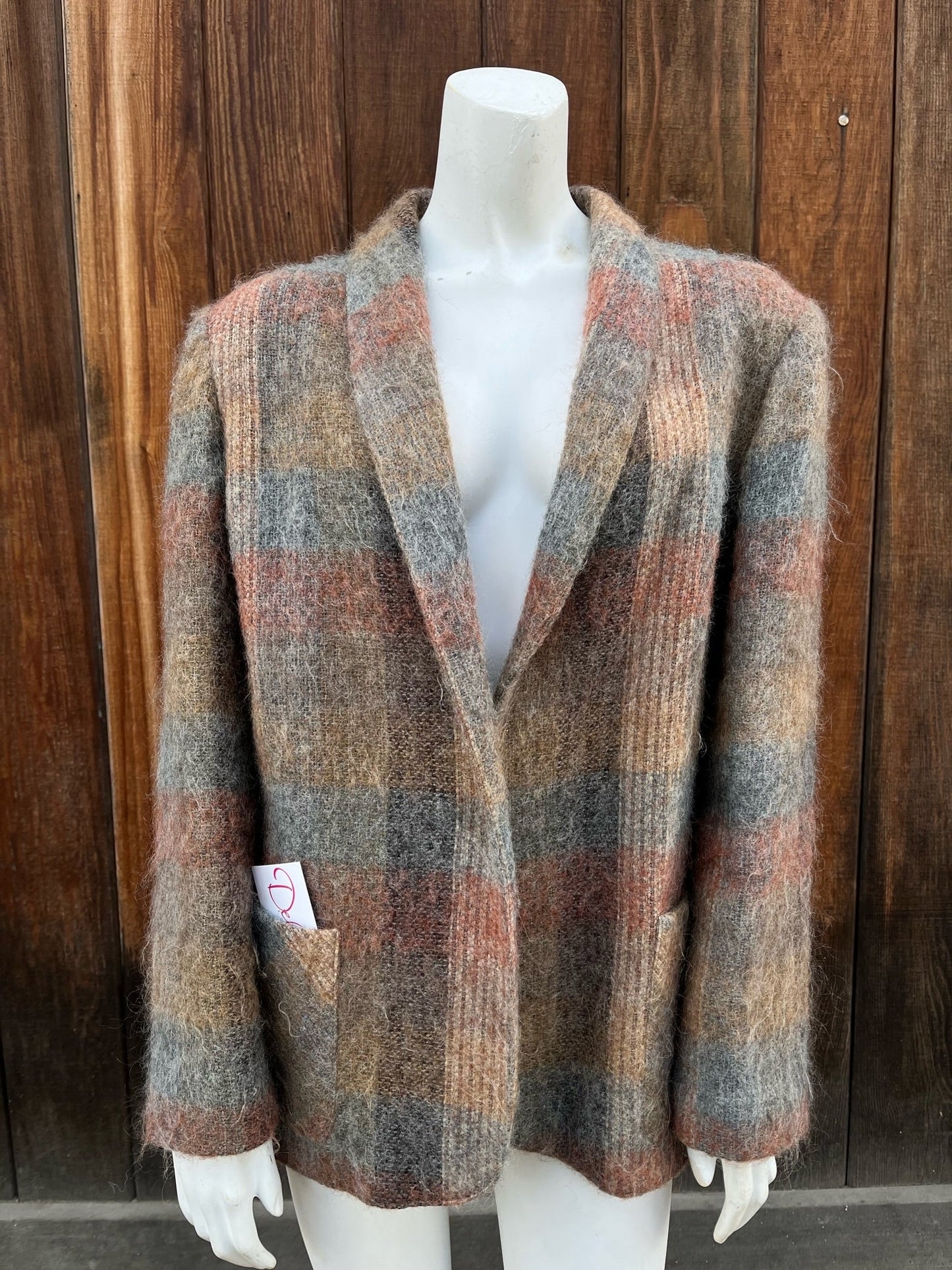 1980s Mohair Blazer