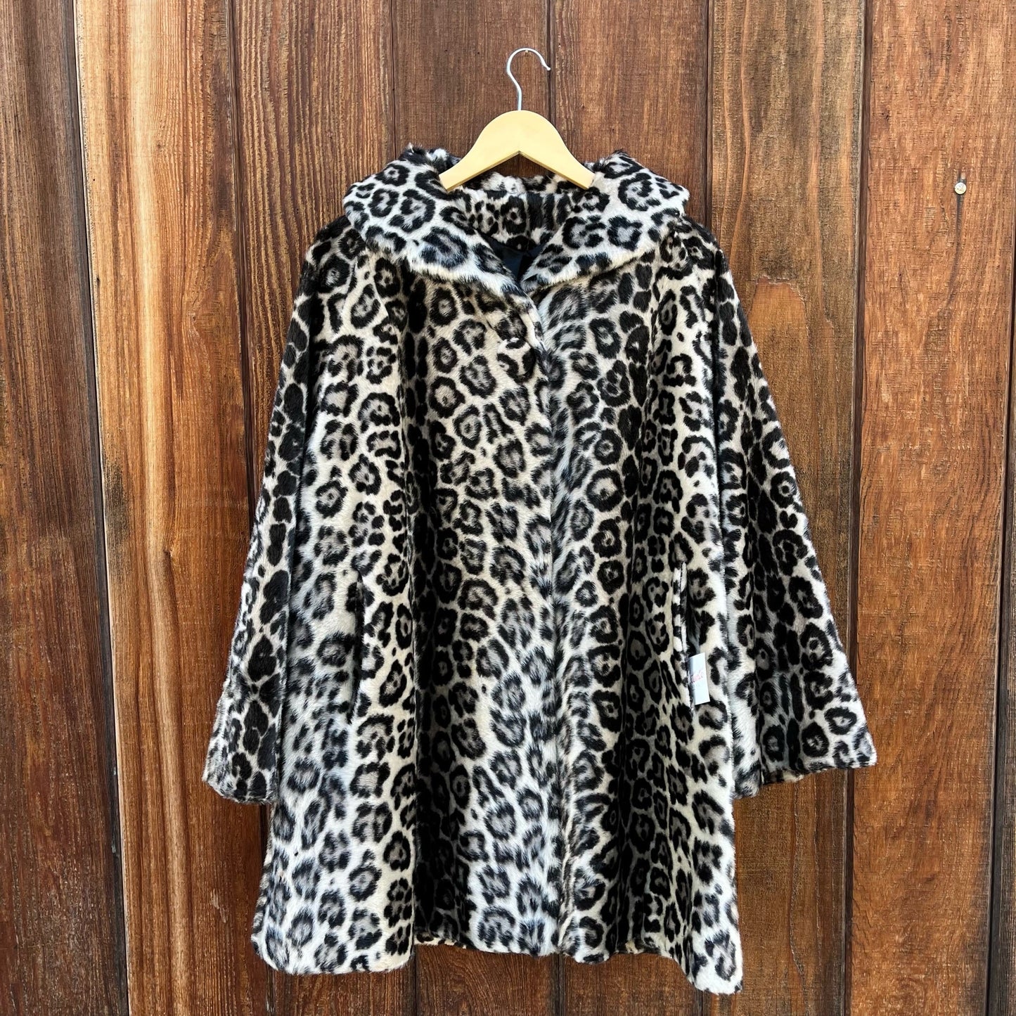 1960s Leopard Print Coat