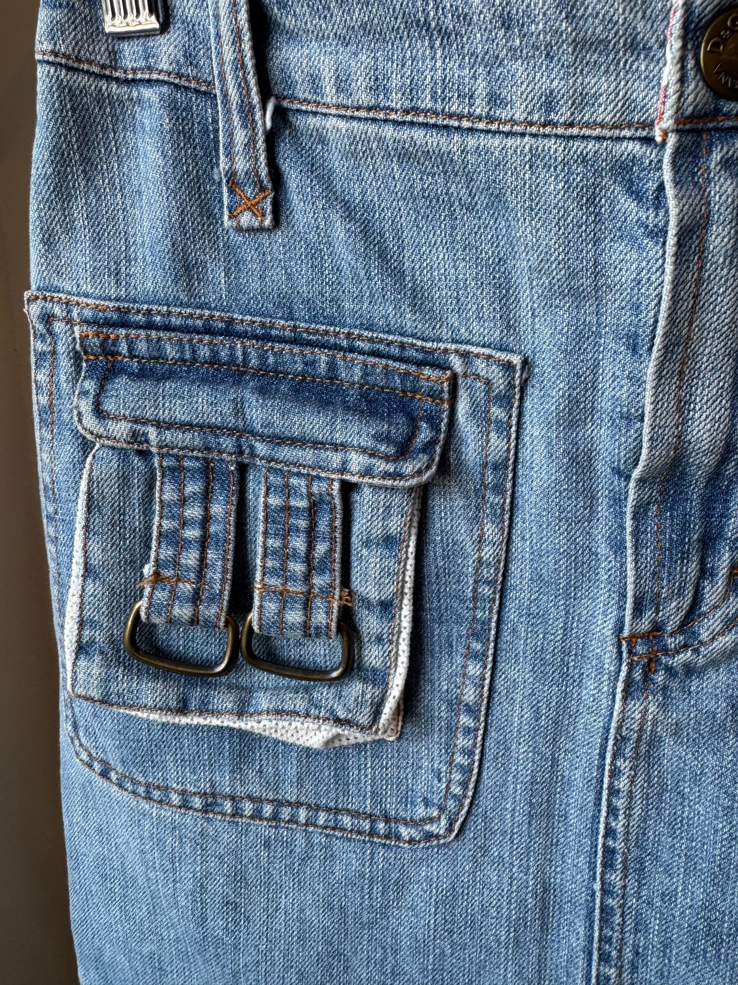D&G Denim Mini Skirt