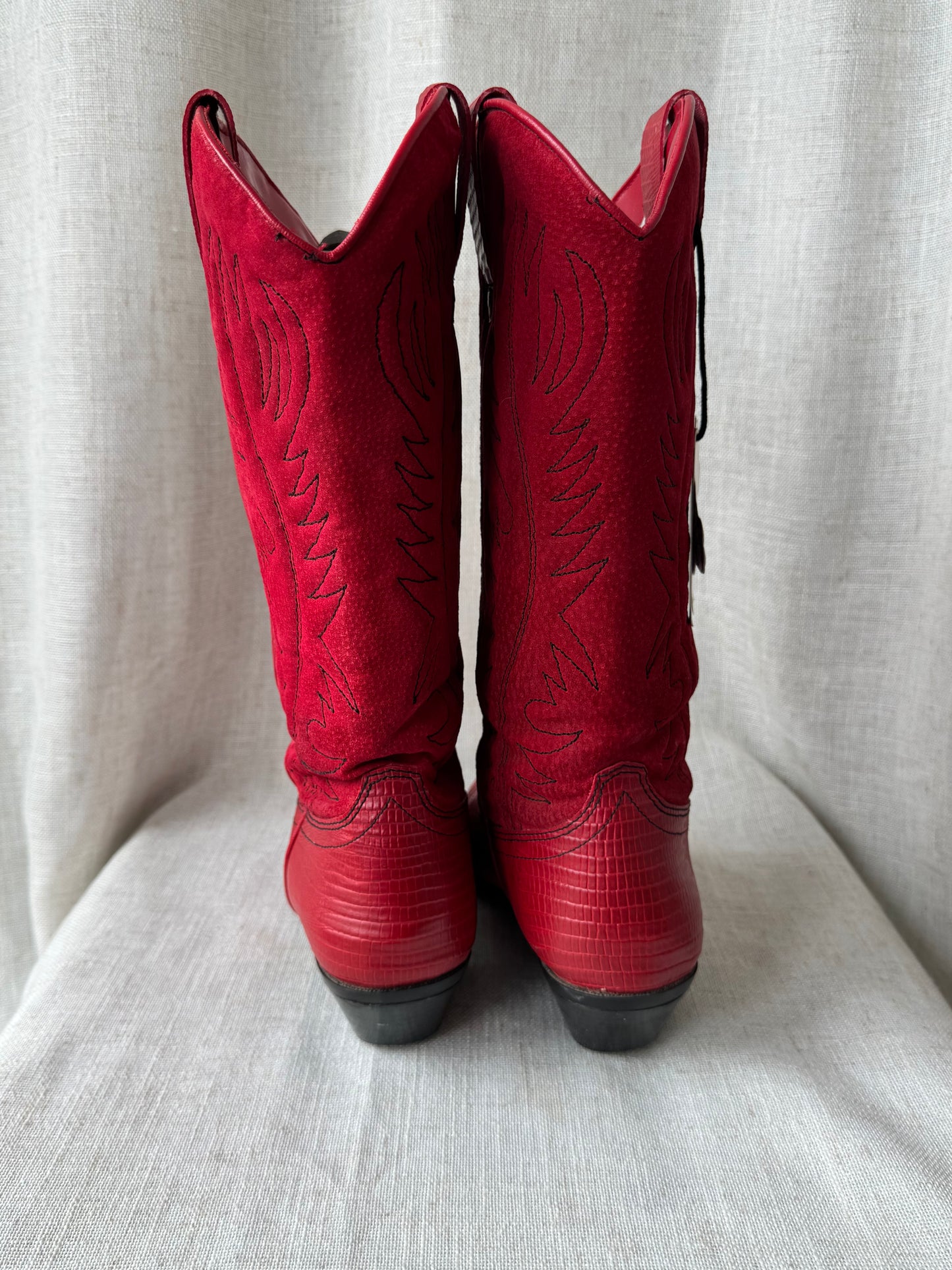 Red Cowboy Boots