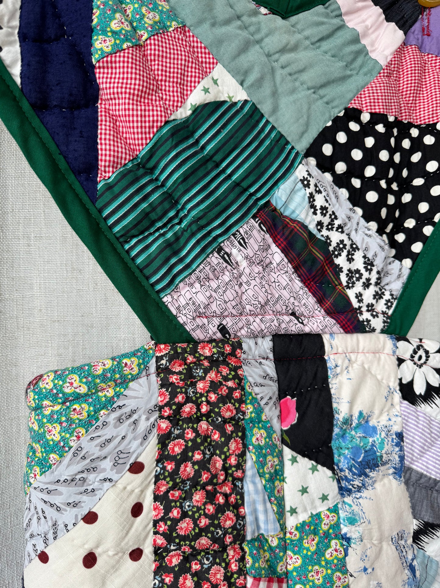 Quilted Heart Bib Overalls