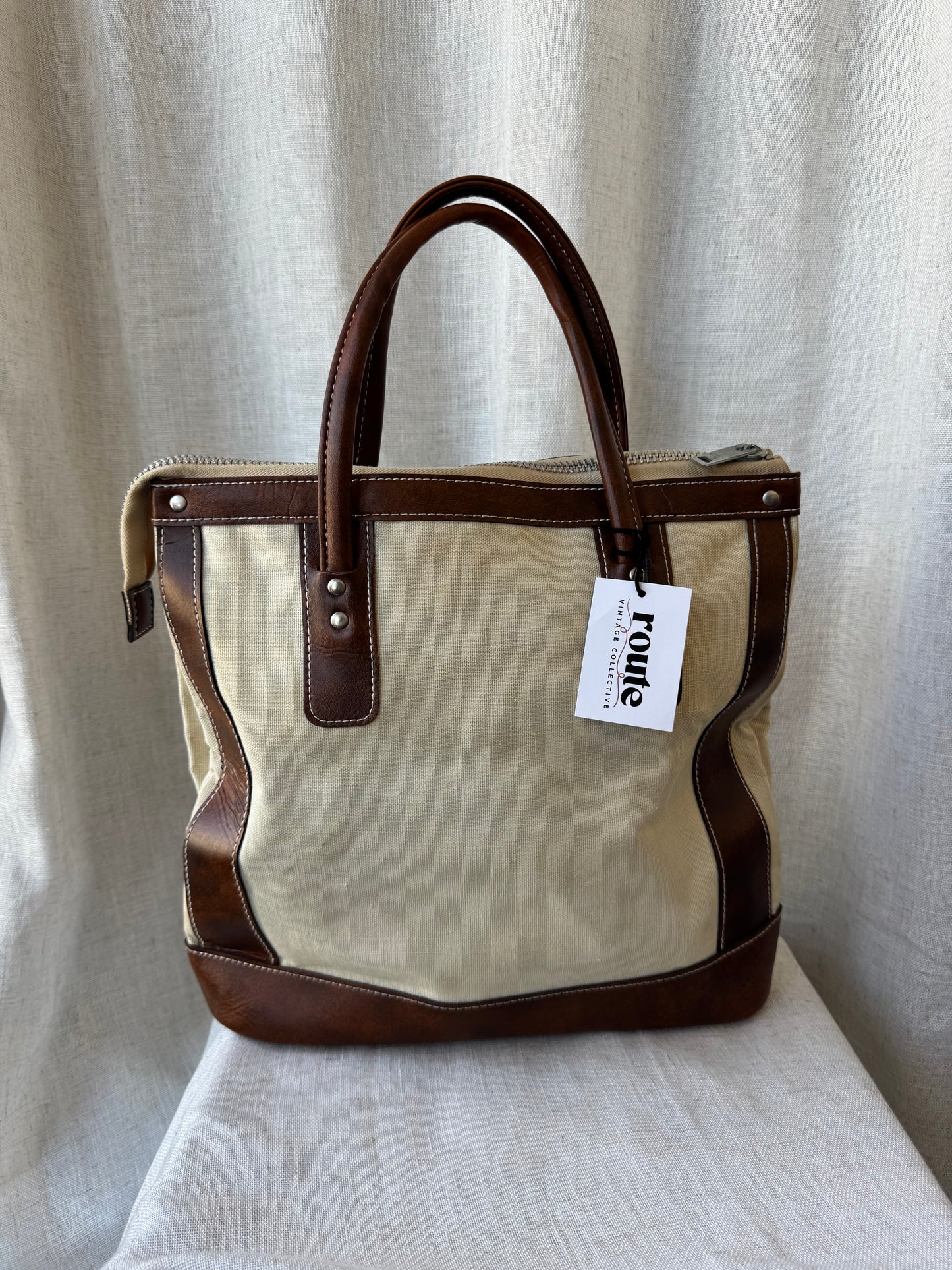 Horseshoe Canvas Tote