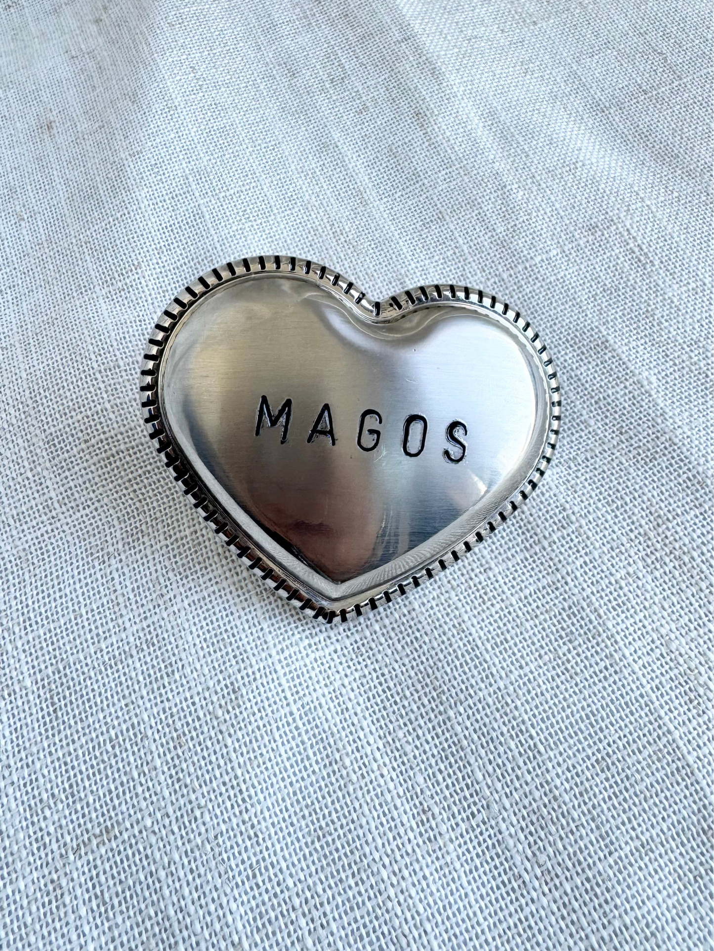 HEART "MAGOS"  BELT BUCKLE