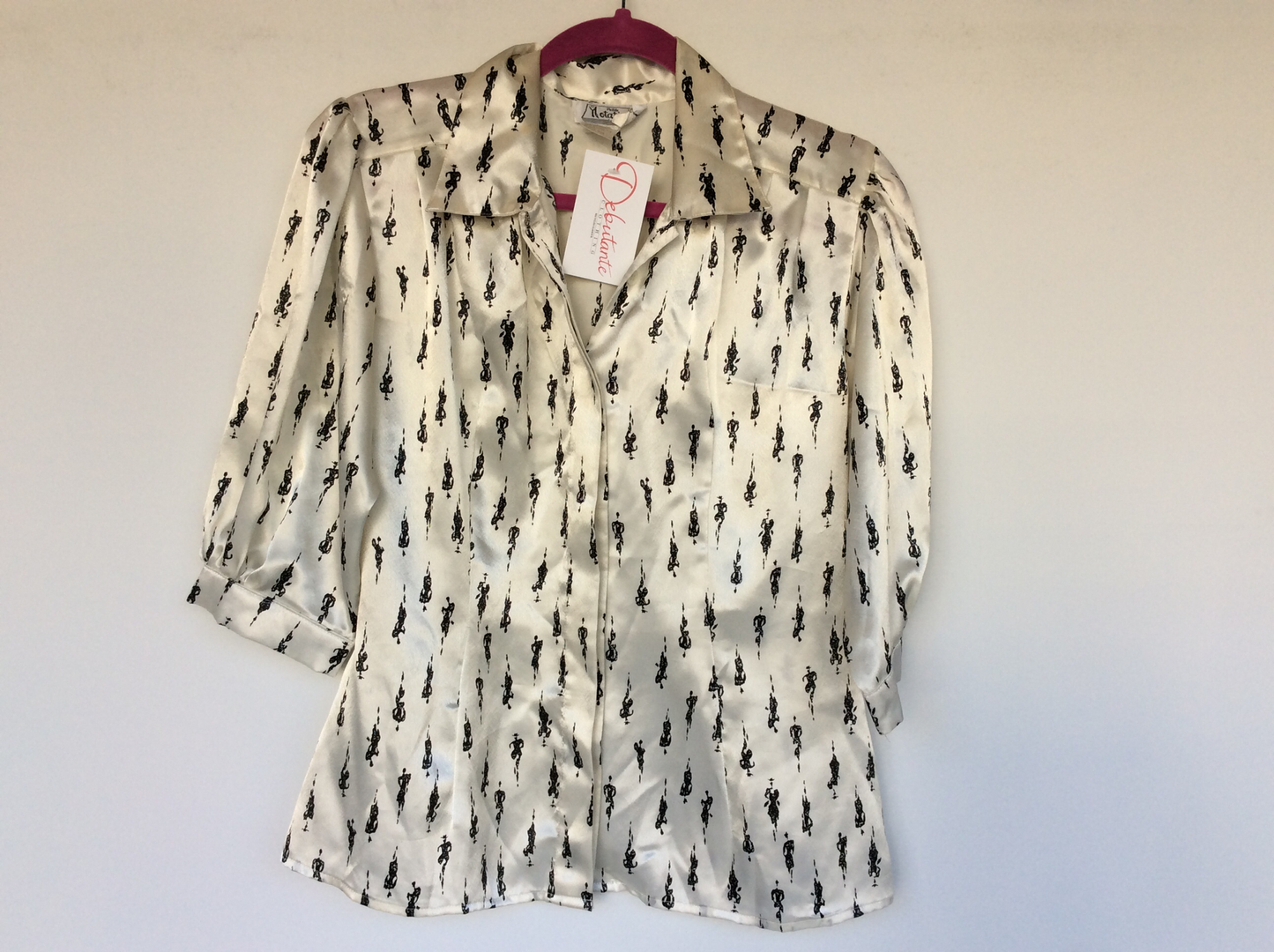 Petite notations blouse