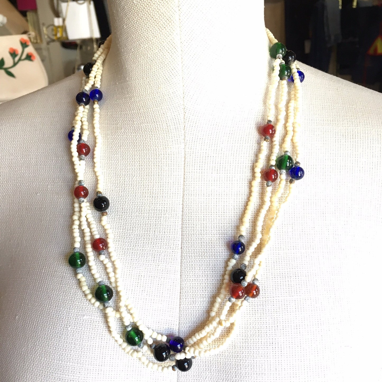 Vintage Beaded necklace