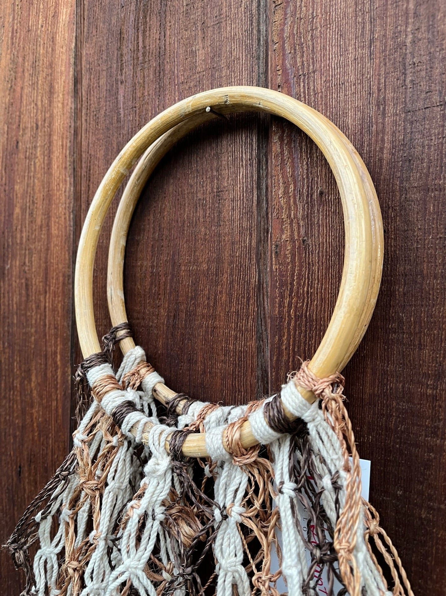 1970s Hemp Woven Bag