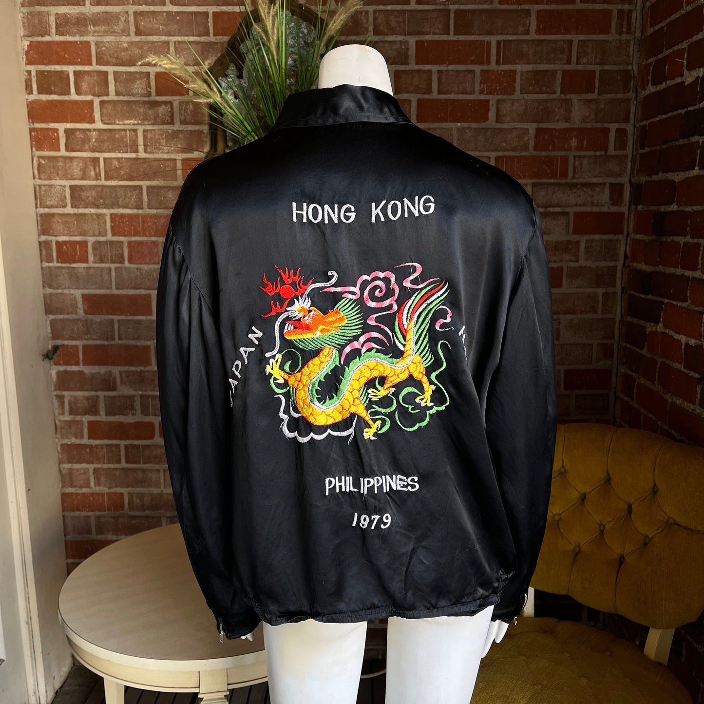 1970s Rayon Naval Tour Jacket