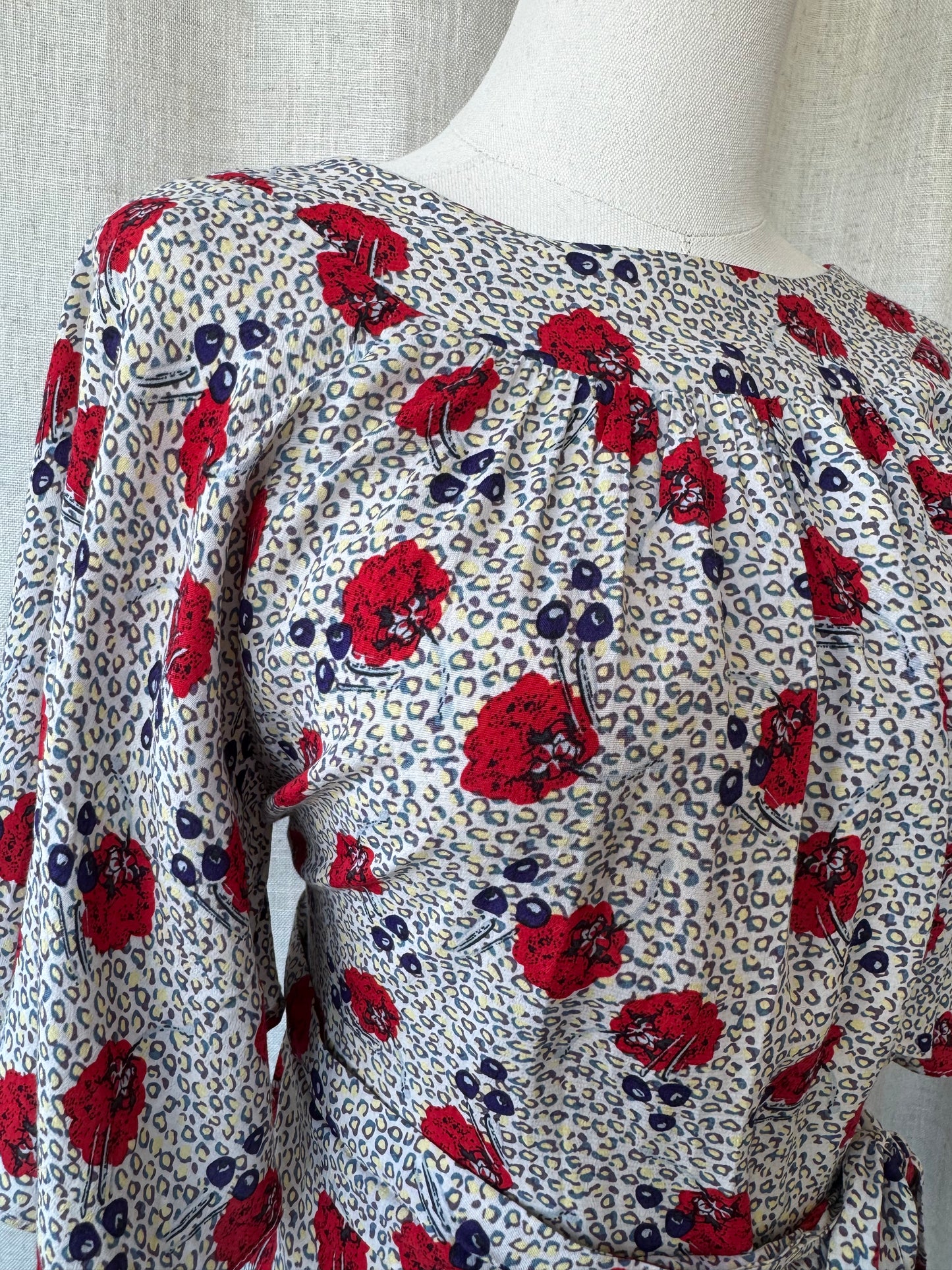 Flutter Sleeve Midi Dress