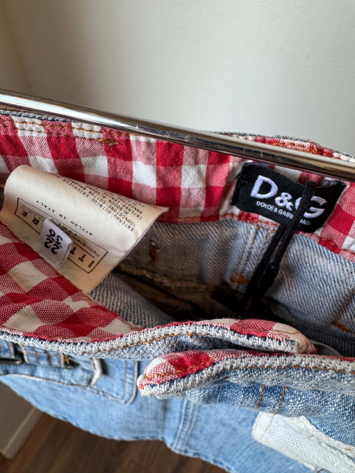 D&G Denim Mini Skirt