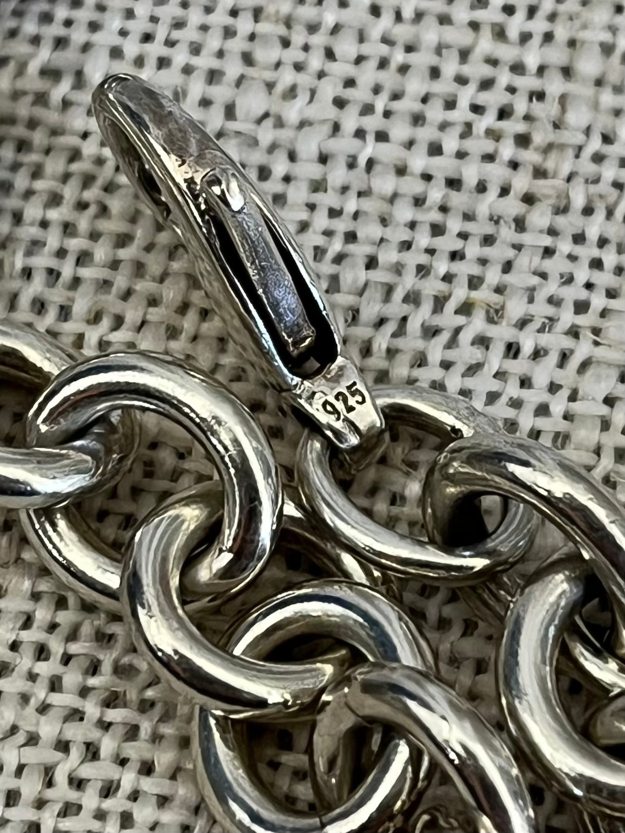 Tiffany & Co Sterling Silver heart bracelet