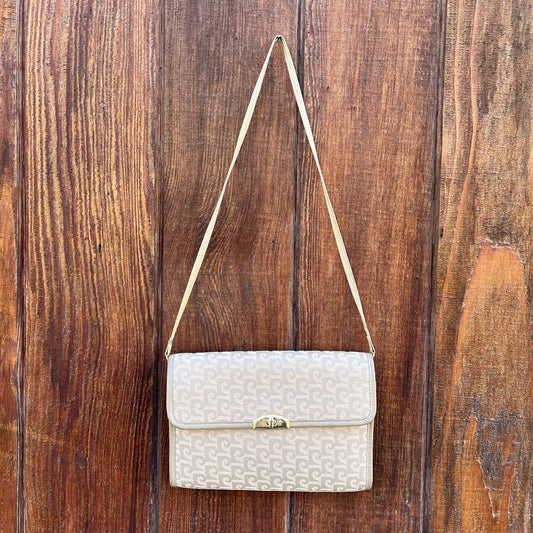 1980s Pierre Cardian Shoulder Crossbody Bag