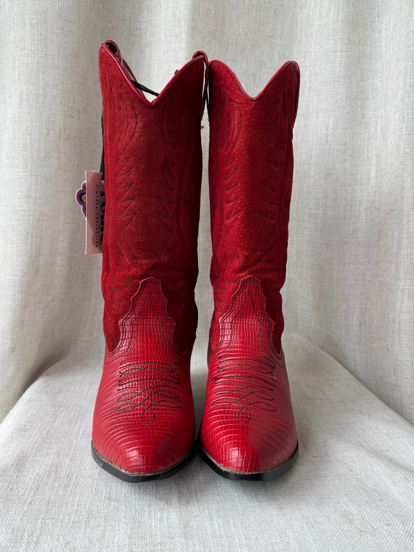 Red Cowboy Boots