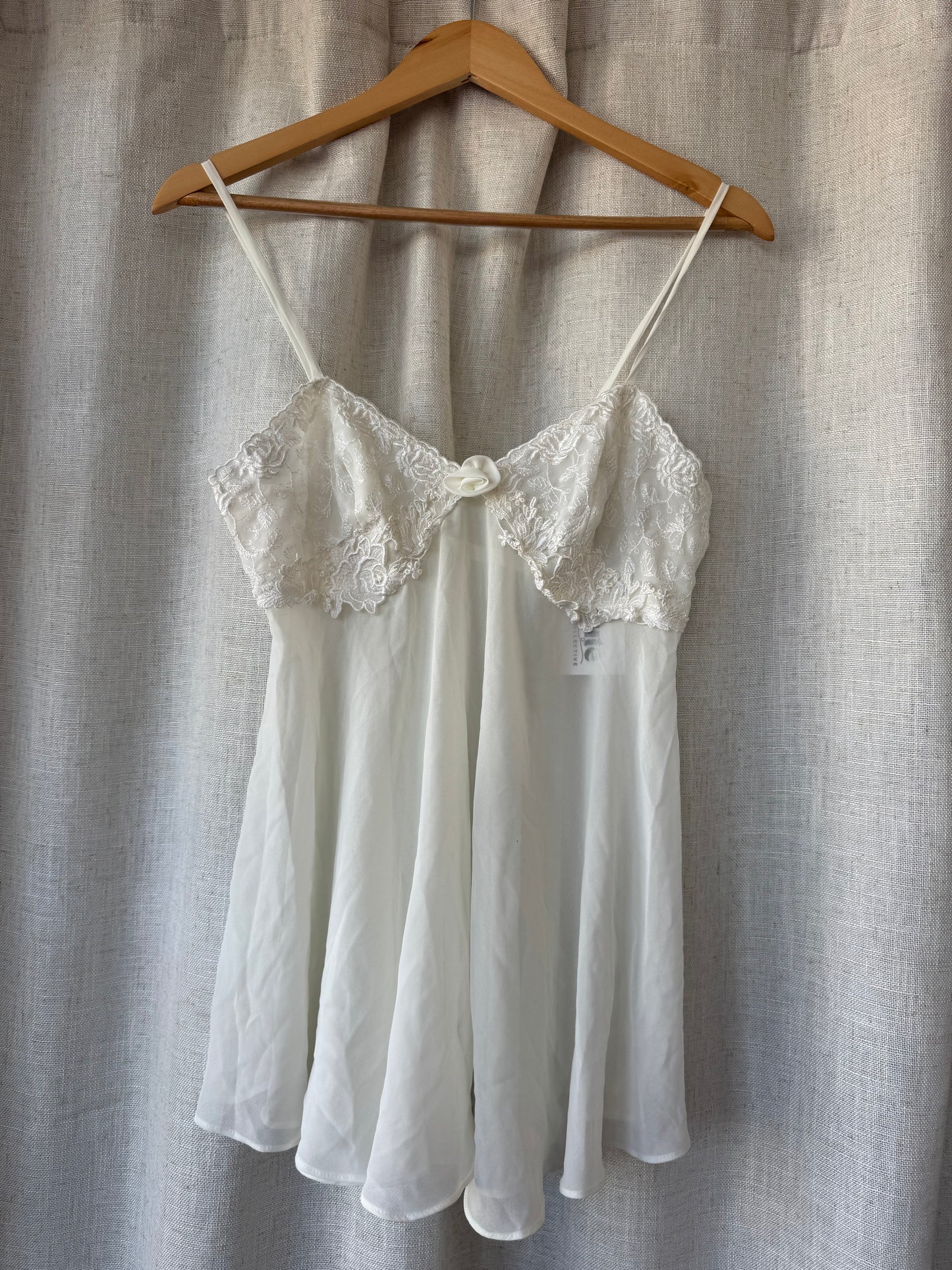 Vintage Rosette Babydoll Top
