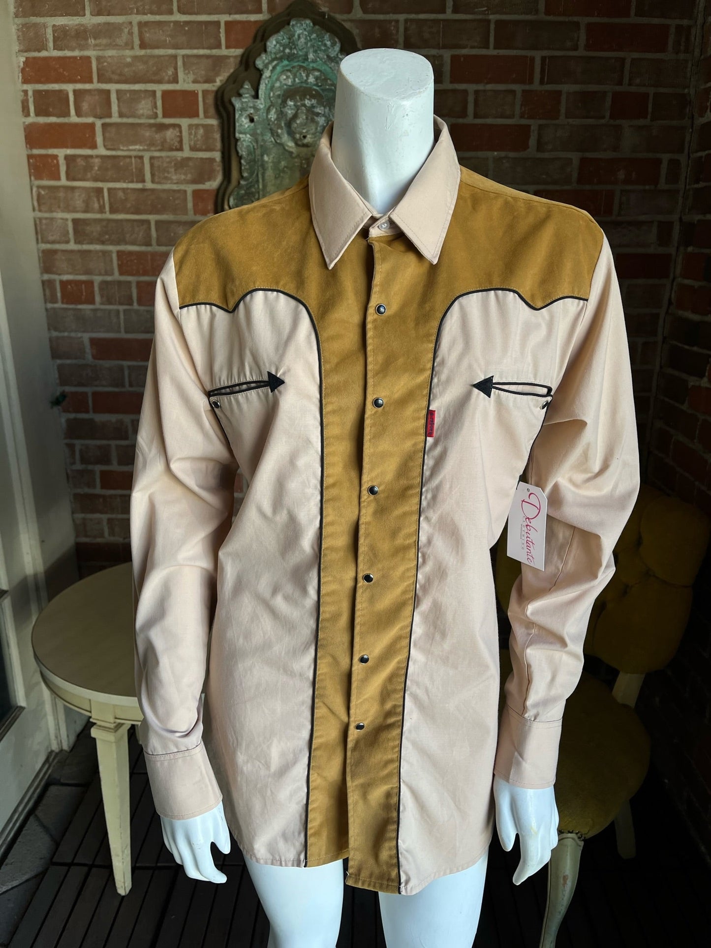 Two Tone Western Shirt