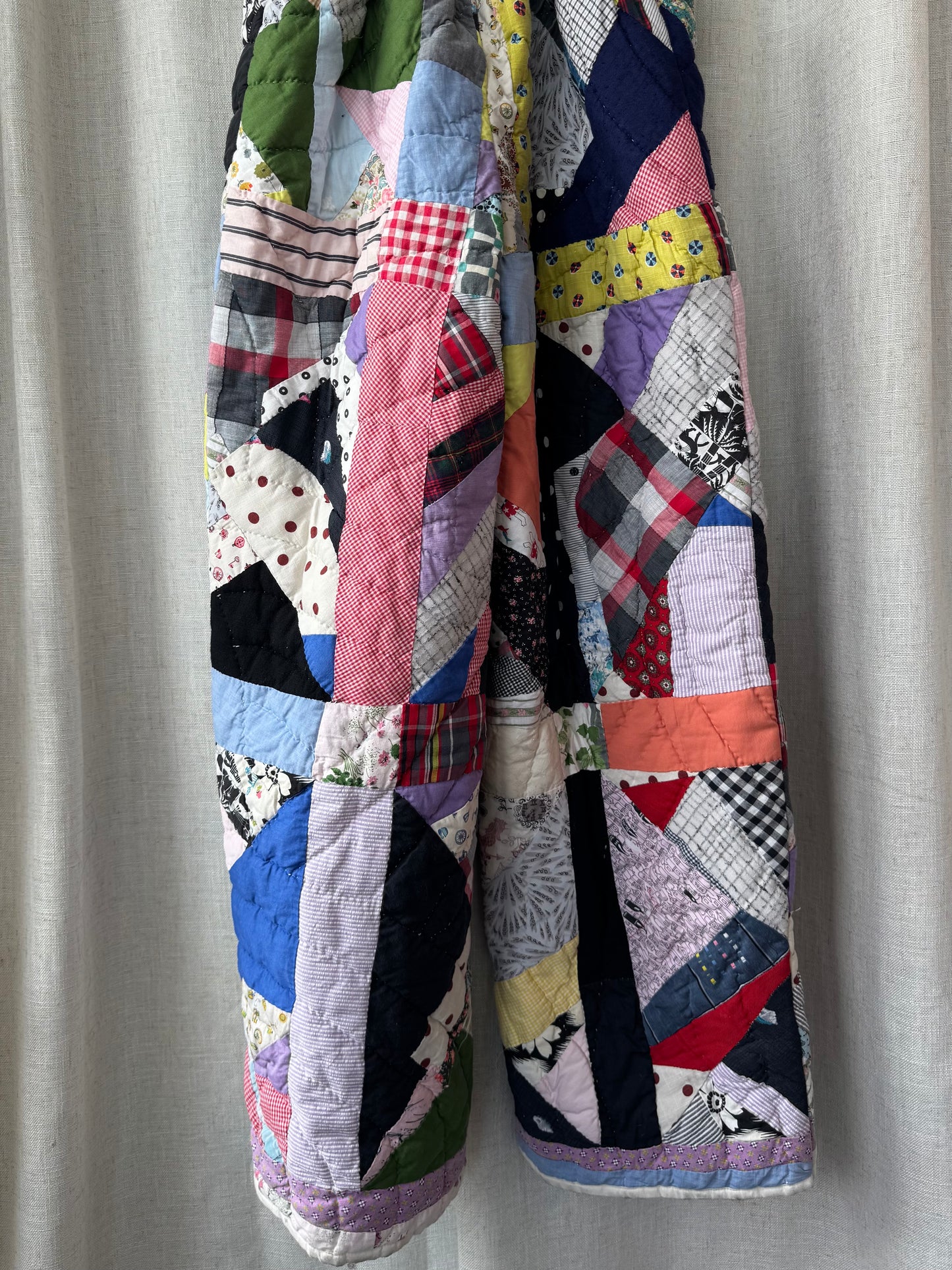 Quilted Heart Bib Overalls