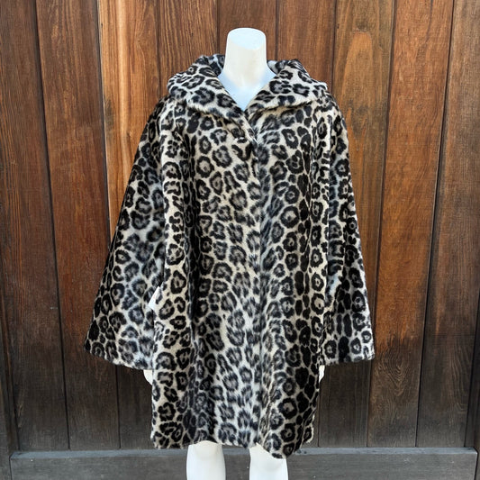 1960s Leopard Print Coat