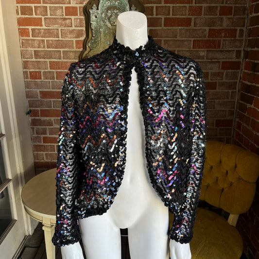 Lilli Diamond Sequin Jacket