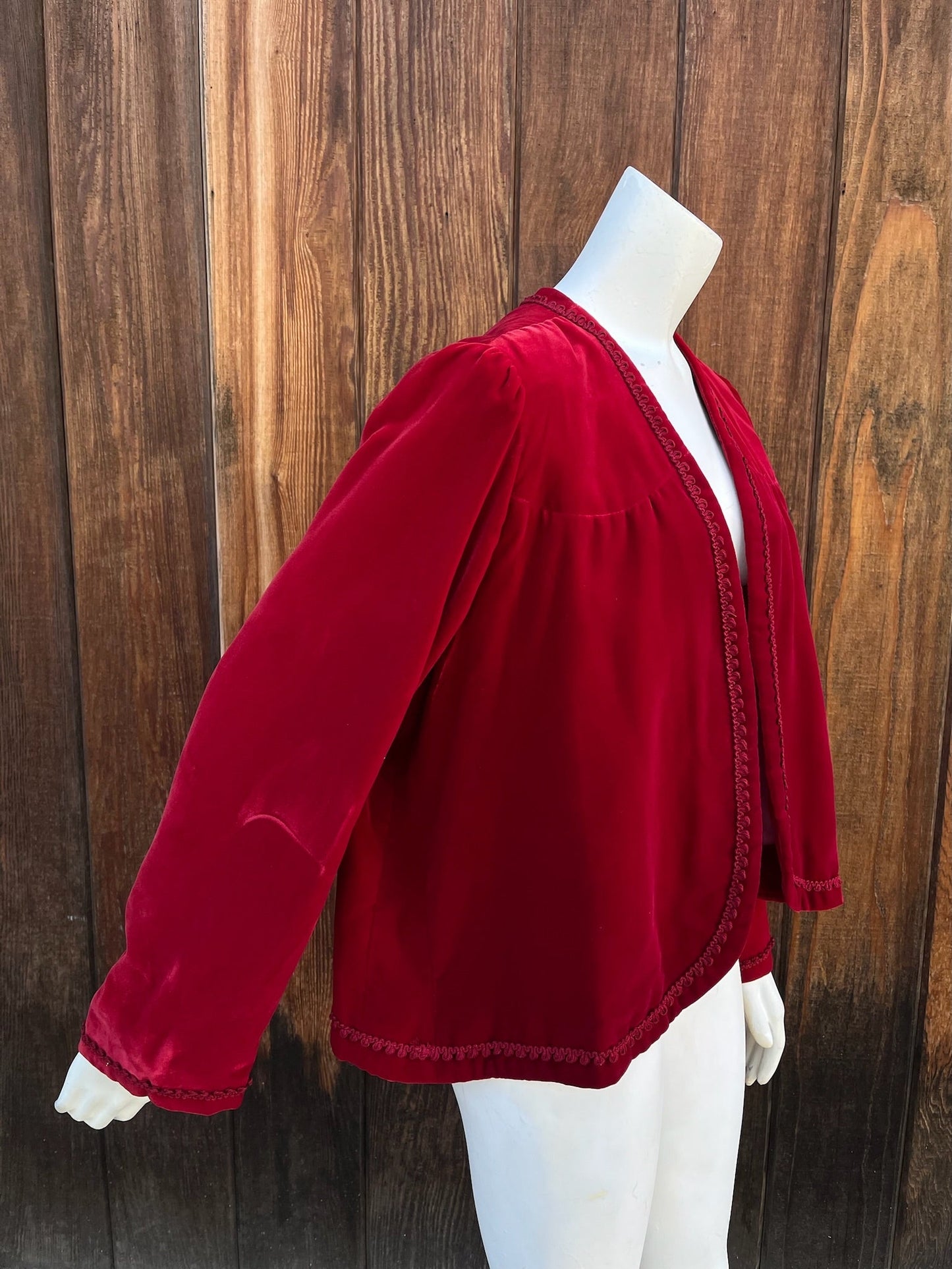 Red Velvet Coat