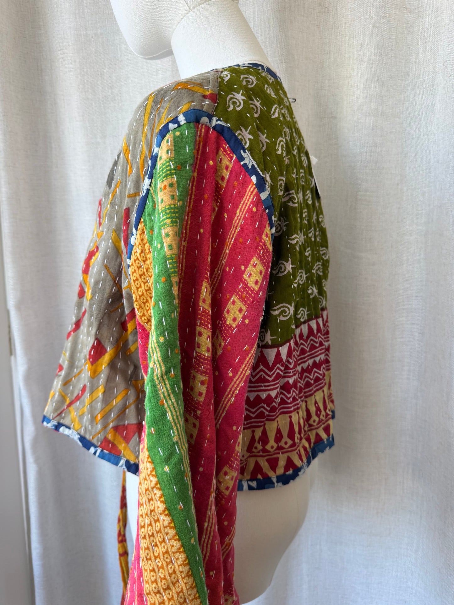 Reversible Kantha Wrap Top