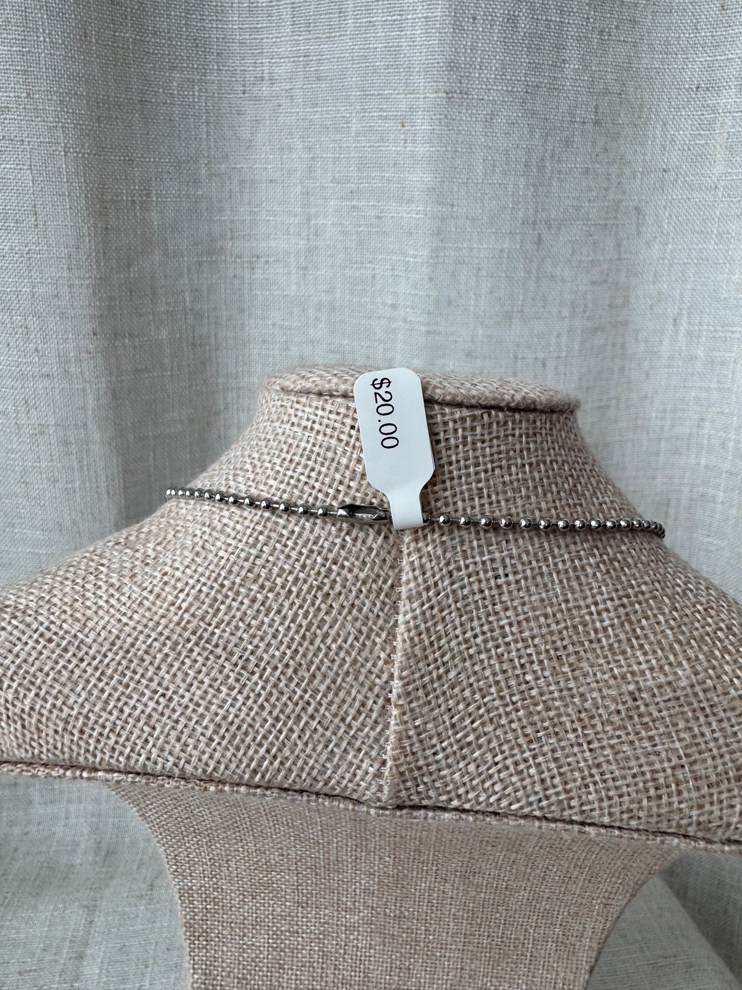 Brass Vintage Aries Necklace