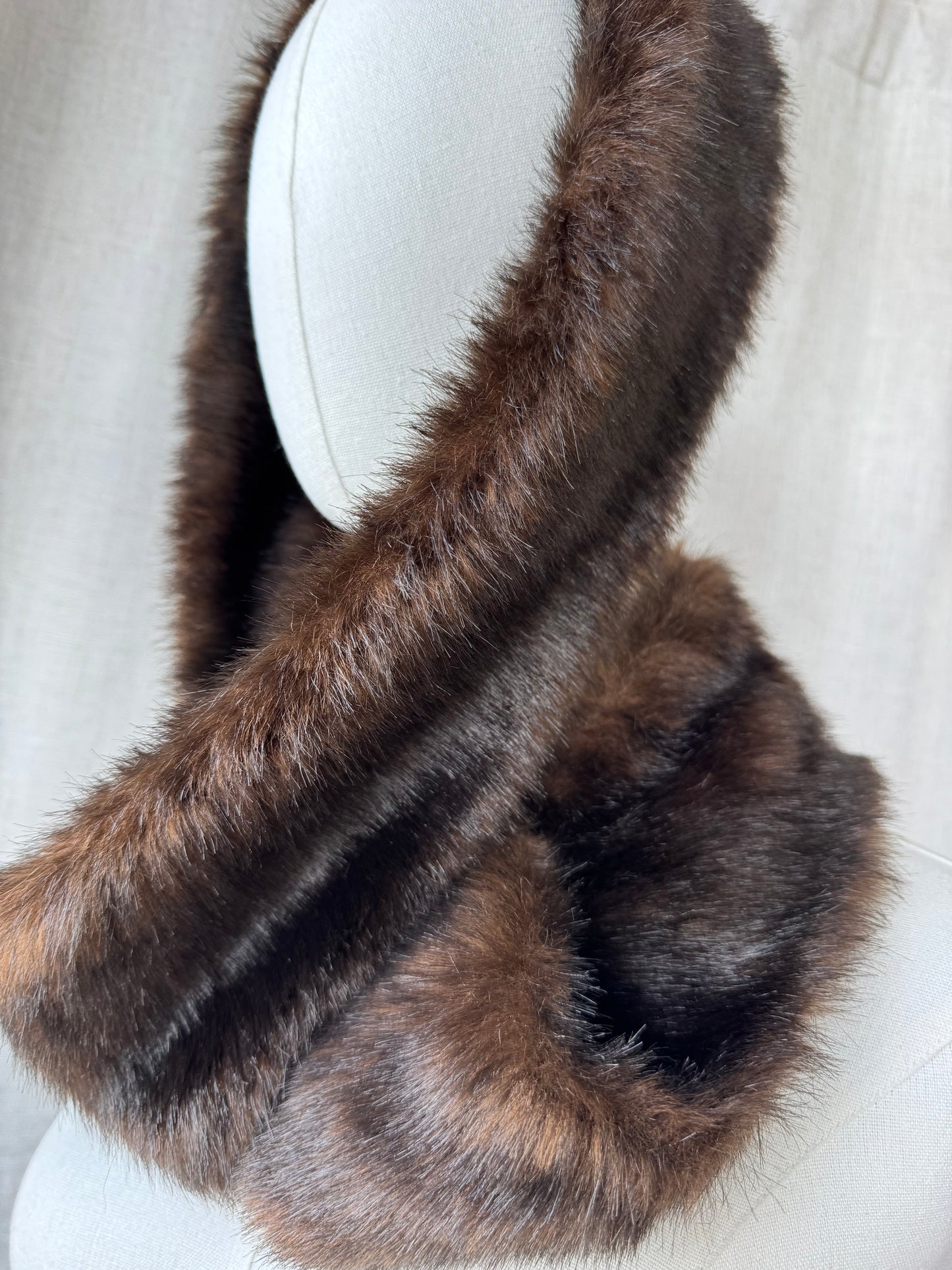 Faux Fur Infinity Scarf